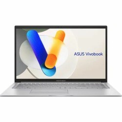 Ноутбук ASUS VivoBook 17 X1704VA-AU1107 Intel Core 7 150U, 1.8 GHz - 5.4 GHz, 16384 Mb, 17.3 Full HD 1920x1080, 1000 Gb SSD, DVD нет, Intel Iris Xe Graphics, No OS (90NB13X1-M00MT0) (серебристый)