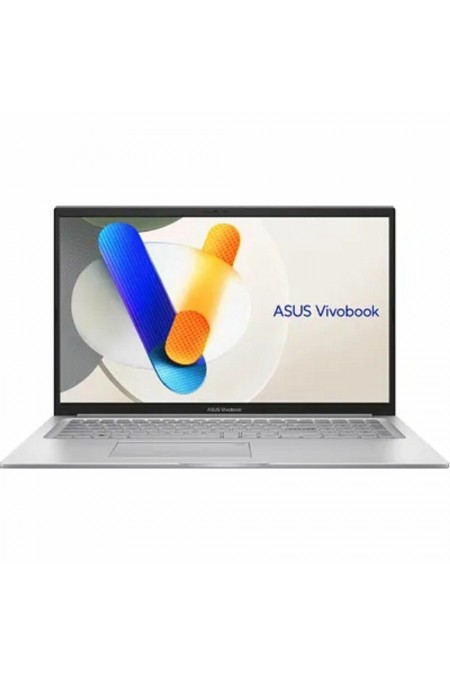 Ноутбук ASUS VivoBook 17 X1704VA-AU1107 Intel Core 7 150U, 1.8 GHz - 5.4 GHz, 16384 Mb, 17.3 Full HD 1920x1080, 1000 Gb SSD, DVD нет, Intel Iris Xe Graphics, No OS (90NB13X1-M00MT0) (серебристый) 