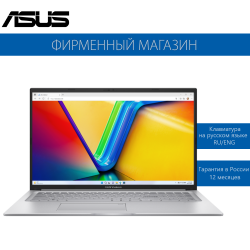 Ноутбук ASUS Vivobook 17 X1704VA-AU398 Intel i7-1355U/16G/1T SSD/17,3 FHD(1920x1080) IPS/Intel Iris Xe/No OS (90NB10V1-M00D20) (серебристый)
