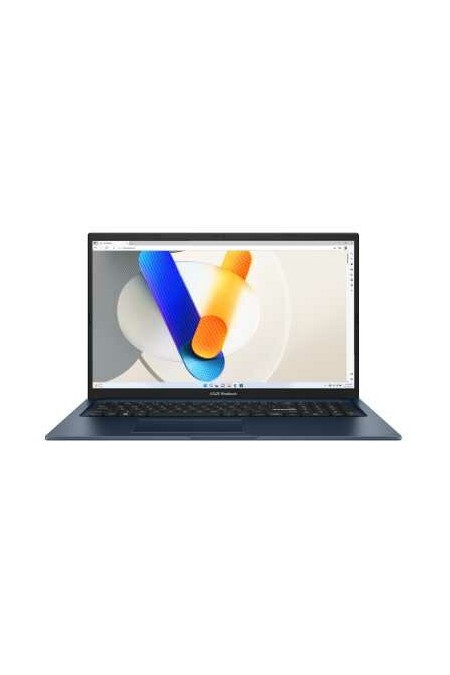 Ноутбук ASUS VivoBook 17 X1704VA-AU778 Intel Core i3 1315U, 1.2 GHz - 4.5 GHz, 16384 Mb, 17.3 Full HD 1920x1080, 512 Gb SSD, DVD нет, Intel UHD Graphics, No OS (90NB10V2-M00VM0) (синий) 