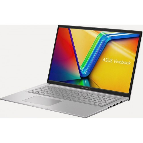 Ноутбук ASUS VivoBook 17 X1704VA-AU893 Intel Core i3 1315U, 1.2 GHz - 4.5 GHz, 16384 Mb, 17.3 Full HD 1920x1080, 512 Gb SSD, Intel UHD Graphics, No OS (90NB10V1-M00WW0) (серебристый) 1