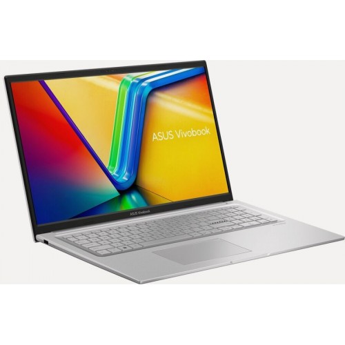 Ноутбук ASUS VivoBook 17 X1704VA-AU893 Intel Core i3 1315U, 1.2 GHz - 4.5 GHz, 16384 Mb, 17.3 Full HD 1920x1080, 512 Gb SSD, Intel UHD Graphics, No OS (90NB10V1-M00WW0) (серебристый) 2