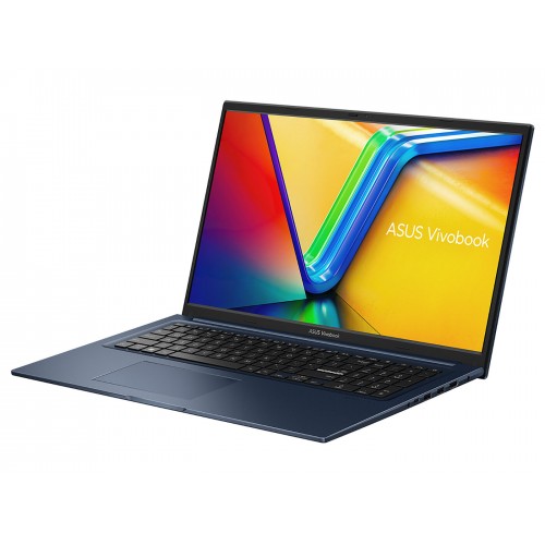 Ноутбук ASUS VivoBook 17 X1704VA Intel U300, 1.2 GHz - 4.4 GHz, 16384 Mb, 17.3 Full HD 1920x1080, 512 Gb SSD, DVD нет, Intel UHD Graphics, No OS (90NB10V2-M00SJ0-16G) (синий) 4