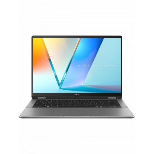 Ноутбук ASUS VivoBook Flip 14 TP3407SA-QL055W Intel Core Ultra 7 256V, 2.2 GHz - 4.8 GHz, 16384 Mb, 14 WUXGA 1920x1200, 1000 Gb SSD, DVD нет, Intel Arc Graphics 140V, Windows 11 Home (90NB14Y1-M00690) (серый) 