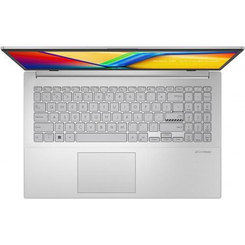 Ноутбук ASUS VivoBook Go 15 E1504FA-BQ1482 AMD Ryzen 3 7320U, 2.4 GHz - 4.1 GHz, 8192 Mb, 15.6 Full HD 1920x1080, 512 Gb SSD, AMD Radeon 610M, No OS (90NB0ZR1-M02L00) (серебристый) 1