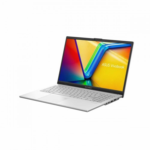 Ноутбук ASUS VivoBook Go 15 E1504GA-BQ527 Intel N100, 0.8 GHz - 3.4 GHz, 8192 Mb, 15.6 Full HD 1920x1080, 256 Gb SSD, Intel UHD Graphics, No OS (90NB0ZT1-M00XM0) (серебристый) 2