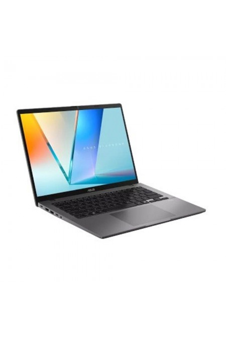 Ноутбук ASUS VivoBook S 14 OLED M3407HA-LY083 AMD Ryzen 5 220, 3.2 GHz - 4.9 GHz, 16384 Mb, 14 WUXGA 1920x1200, 512 Gb SSD, DVD нет, AMD Radeon 740M, DOS (90NB16E1-M005E0) (серый) 1