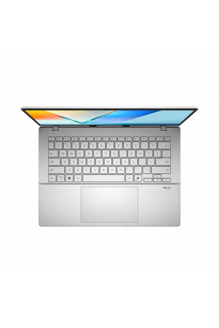 Ноутбук ASUS VivoBook S 14 OLED M3407HA-SF065 AMD Ryzen 5 220, 3.2 GHz - 4.9 GHz, 16384 Mb, 14 WUXGA 1920x1200, 512 Gb SSD, AMD Radeon 740M, No OS (90NB16E2-M004J0) (серебристый) 2