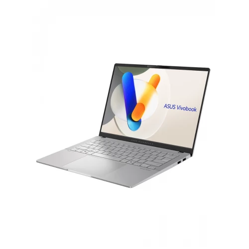 Ноутбук ASUS VivoBook S 14 OLED M5406WA-QD127 AMD Ryzen AI 9 365, 2.0 GHz - 5.0 GHz, 24576 Mb, 14.0 2.8K OLED 1920x1200, 1000 Gb SSD, DVD нет, AMD Radeon 880M, No OS (90NB14P1-M007L0) (серебристый) 5