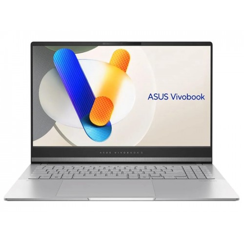 Ноутбук ASUS VivoBook S 15 OLED M5506NA-MA013 AMD Ryzen 5 7535HS, 3.3 GHz - 4.55 GHz, 16384 Mb, 15.6 2.8K 2880x1620, 1000 Gb SSD, DVD нет, AMD Radeon 660M, No OS (90NB14D3-M004S0) (серебристый) 