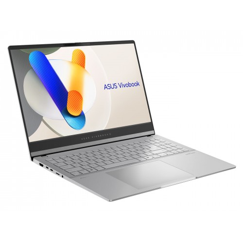 Ноутбук ASUS VivoBook S 15 OLED M5506NA-MA013 AMD Ryzen 5 7535HS, 3.3 GHz - 4.55 GHz, 16384 Mb, 15.6 2.8K 2880x1620, 1000 Gb SSD, DVD нет, AMD Radeon 660M, No OS (90NB14D3-M004S0) (серебристый) 1