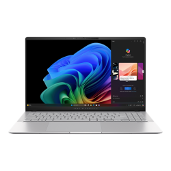 Ноутбук ASUS Vivobook S 15 OLED S5507QA-MA013W, 15.6 (2880x1620) OLED 120 Гц/Snapdragon X Plus (X1P-42-100)/16 ГБ/1024 ГБ SSD/Qualcomm Adreno/Windows 11 Home (90NB14Q2-M00B40) (серебристый)