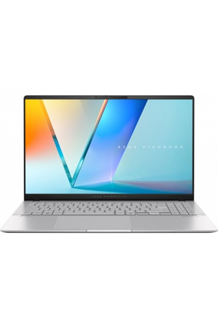 Ноутбук ASUS Vivobook S 15 OLED S5507QA-MA052W Snapdragon X Elite X1E 78 100 32Gb SSD1Tb Qualcomm Adreno 15.6 OLED 3K (2880x1620) Windows 11 Home WiFi BT Cam (90NB14Q2-M00630) (серебристый) 