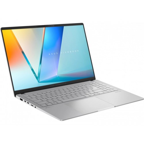 Ноутбук ASUS Vivobook S 15 OLED S5507QA-MA052W Snapdragon X Elite X1E 78 100 32Gb SSD1Tb Qualcomm Adreno 15.6 OLED 3K (2880x1620) Windows 11 Home WiFi BT Cam (90NB14Q2-M00630) (серебристый) 1