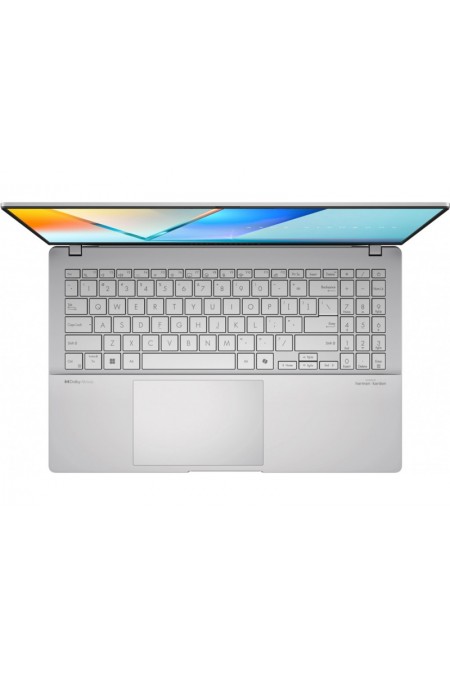 Ноутбук ASUS Vivobook S 15 OLED S5507QA-MA052W Snapdragon X Elite X1E 78 100 32Gb SSD1Tb Qualcomm Adreno 15.6 OLED 3K (2880x1620) Windows 11 Home WiFi BT Cam (90NB14Q2-M00630) (серебристый) 5