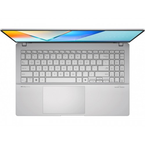 Ноутбук ASUS Vivobook S 15 OLED S5507QA-MA052W Snapdragon X Elite X1E 78 100 32Gb SSD1Tb Qualcomm Adreno 15.6 OLED 3K (2880x1620) Windows 11 Home WiFi BT Cam (90NB14Q2-M00630) (серебристый) 5