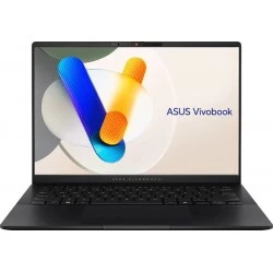 Ноутбук ASUS VivoBook S14 OLED M5406NA-QD079 AMD Ryzen 5 7535HS, 3.3 GHz - 4.55 GHz, 16384 Mb, 14 WUXGA 1920x1200, 512 Gb SSD, AMD Radeon 660M, No OS (90NB1493-M003M0) (черный)
