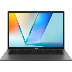 Ноутбук ASUS VivoBook S14 S3407CA-LY134 Intel Core Ultra 7 255H, 2.0 GHz - 5.1 GHz, 32768 Mb, 14 WUXGA 1920x1200, 1000 Gb SSD, Intel Arc 140T, No OS (90NB16J2-M00A30) (серый)