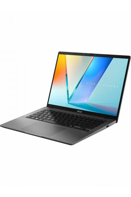 Ноутбук ASUS VivoBook S14 S3407QA-SF044W Qualcomm Snapdragon X X1-26-100, 2.97 GHz - 3.4 GHz, 16384 Mb, 14 WUXGA 1920x1200, 1000 Gb SSD, DVD нет, Qualcomm Adreno, Windows 11 Home (90NB16B2-M004B0) (серый) 3