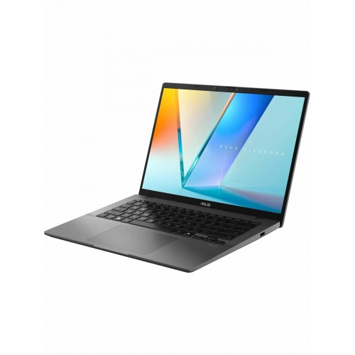 Ноутбук ASUS VivoBook S14 S3407QA-SF044W Qualcomm Snapdragon X X1-26-100, 2.97 GHz - 3.4 GHz, 16384 Mb, 14 WUXGA 1920x1200, 1000 Gb SSD, DVD нет, Qualcomm Adreno, Windows 11 Home (90NB16B2-M004B0) (серый) 3