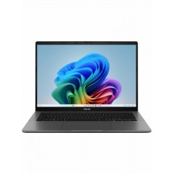 Ноутбук ASUS VivoBook S14 S3407QA-SF044W Qualcomm Snapdragon X X1-26-100, 2.97 GHz - 3.4 GHz, 16384 Mb, 14 WUXGA 1920x1200, 1000 Gb SSD, DVD нет, Qualcomm Adreno, Windows 11 Home (90NB16B2-M004B0) (серый)