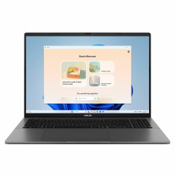 Ноутбук ASUS VivoBook S16 S3607CA Intel Core Ultra 7 255H, 2.0 GHz - 5.1 GHz, 16384 Mb, 16&quot WUXGA 1920x1200, 1000 Gb SSD, Intel Arc 140T, Windows 11 Professional (90NB16I2-M009Z0_Win11P) (серый)