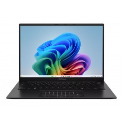 Ноутбук ASUS ZenBook 14 OLED UM3406GA-QD009 AMD Ryzen AI 7 445, 2.0 GHz - 4.6 GHz, 32768 Mb, 14&quot WUXGA 1920x1200, 1000 Gb SSD, AMD Radeon Graphics 840M, Windows 11 Pro (90NB17R1-M00650_Win11P) (черный)