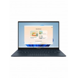 Ноутбук ASUS Zenbook 14 OLED UX3405-ST1485 Intel Core Ultra 5 225H 4300MHz/14/2880x1800/16GB/512GB SSD/Intel Arc Graphics/Wi-Fi/Bluetooth/Windows 11 Pro (90NB14W1-M025X0_Win11P) (синий)