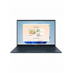 Ноутбук ASUS Zenbook 14 OLED UX3405CA-PP528 Intel Core Ultra 9 285H 2900MHz/14&quot /2880x1800/16GB/1024GB SSD/Intel Arc Graphics/Wi-Fi/Bluetooth/Windows 11 Pro (90NB14W1-M00RX0_Win11P) (синий)