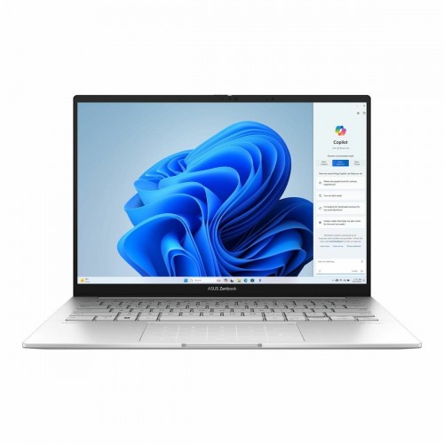 Ноутбук ASUS ZenBook 14 OLED UX3405MA-QD026W Intel Core Ultra 7 155H, 1.4 GHz - 4.8 GHz, 16384 Mb, 14 OLED 1920x1200, 1000 Gb SSD, Intel Arc Graphics, Windows 11 Home (90NB11R2-M00ZV0) (серебристый) 