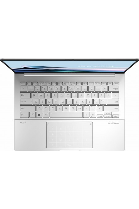 Ноутбук ASUS Zenbook 14 OLED UX3405MA-QD488W, 14 (1920x1200) OLED/Intel Ultra 7 155H/16ГБ LPDDR5X/1ТБ SSD/Arc Graphics/Win 11 Home (90NB11R2-M00SS0) (серебристый) 1