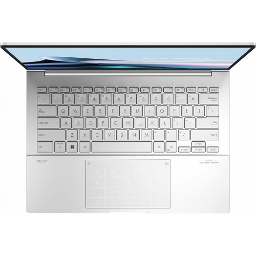 Ноутбук ASUS Zenbook 14 OLED UX3405MA-QD488W, 14 (1920x1200) OLED/Intel Ultra 7 155H/16ГБ LPDDR5X/1ТБ SSD/Arc Graphics/Win 11 Home (90NB11R2-M00SS0) (серебристый) 1