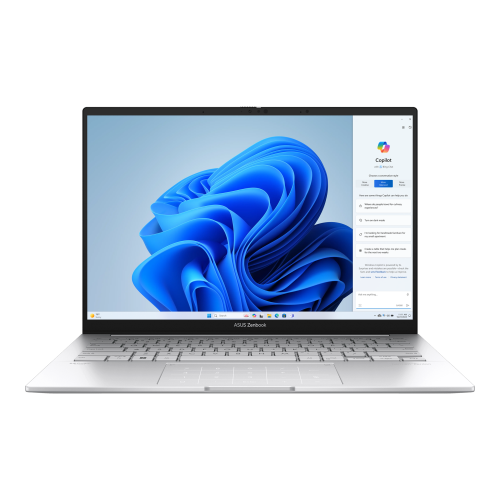 Ноутбук ASUS Zenbook 14 OLED UX3405MA-QD488W, 14 (1920x1200) OLED/Intel Ultra 7 155H/16ГБ LPDDR5X/1ТБ SSD/Arc Graphics/Win 11 Home (90NB11R2-M00SS0) (серебристый) 7