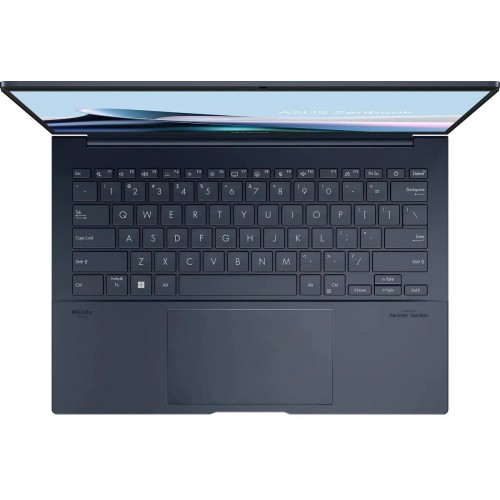 Ноутбук ASUS Zenbook 14 OLED UX3405MA-QD489, 14 (1920x1200) OLED/Intel Ultra 5 125H/16ГБ LPDDR5X/1ТБ SSD/Arc Graphics/Без ОС (90NB11R1-M00ST0) (синий) 2