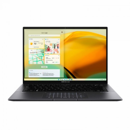 Ноутбук ASUS Zenbook 14 UM3402YA-KP854 Ryzen 5 7430U 16Gb SSD512Gb AMD Radeon 14 IPS WQXGA (2560x1600) noOS WiFi BT Cam Bag (90NB0W95-M01KZ0) (черный) 3
