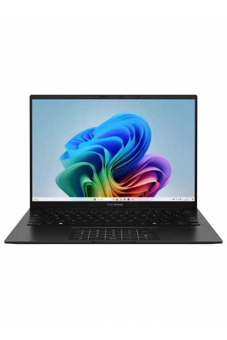 Ноутбук ASUS ZenBook 14 UM3406KA-QD130 Ryzen AI 5 340-2.0/512GB SSD/16GB/14 WUXGA/DOS (90NB14U1-M007L0) (черный) 