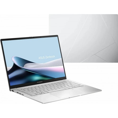 Ноутбук ASUS ZenBook 14 UX3405CA-PP477 Intel Core Ultra 9 285H, 2.9 GHz - 5.4 GHz, 32768 Mb, 14 OLED 3K 2880x1800, 512 Gb SSD, Intel Arc Graphics, No OS (90NB14W2-M00N00) (серебристый) 6