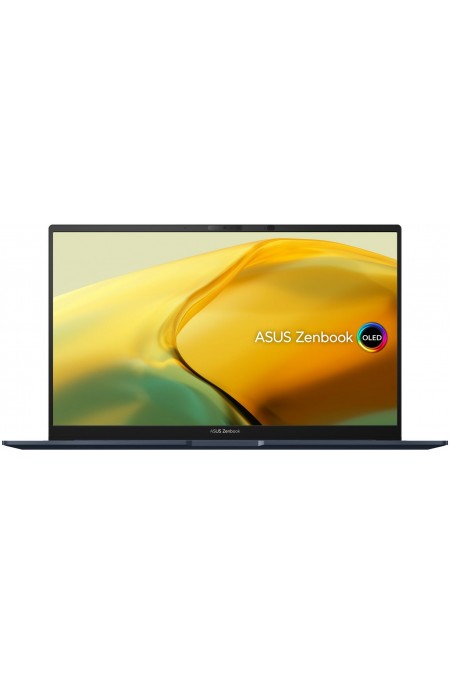 Ноутбук ASUS Zenbook 15 OLED UM3504DA-MA432, 15.6 (2880x1620) OLED 120Гц/AMD Ryzen 5 7535U/16ГБ LPDDR5/512ГБ SSD/Radeon Graphics/Без ОС (90NB1161-M00KL0) (синий) 2