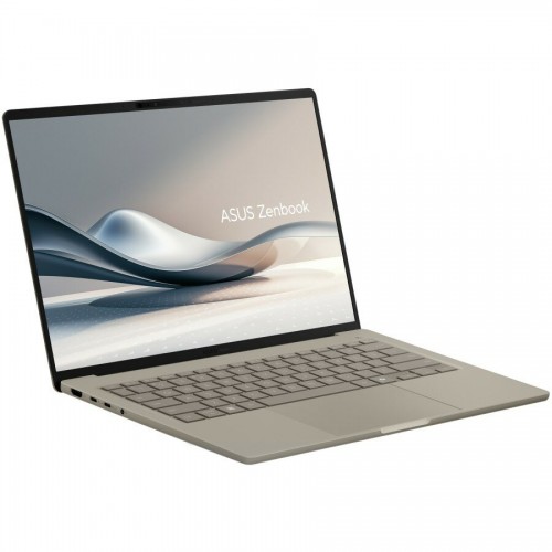 Ноутбук ASUS ZenBook A14 UX3407QA-QD197W Qualcomm Snapdragon X X1-26-100, 2.97 GHz, 16384 Mb, 14 WUXGA OLED 1920x1200, 512 Gb SSD, Qualcomm Adreno, Windows 11 Home (90NB1501-M00850) (бежевый) 1