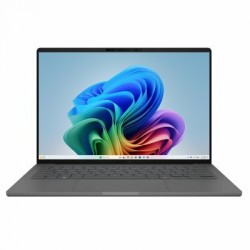 Ноутбук ASUS ZenBook A14 UX3407RA-QD038W Snapdragon X Elite X1E-78-100, 3.4 GHz, 32768 Mb, 14 WUXGA 1920x1200, 1000 Gb SSD, Qualcomm Adreno, Windows 11 Home (90NB16G2-M00360) (серый)
