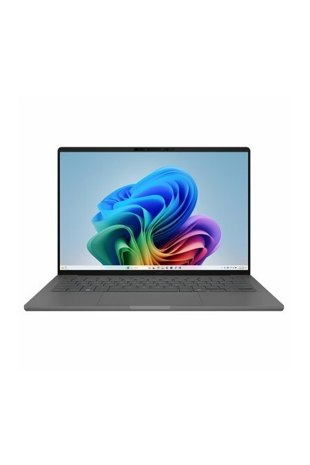 Ноутбук ASUS ZenBook A14 UX3407RA-QD038W Snapdragon X Elite X1E-78-100, 3.4 GHz, 32768 Mb, 14 WUXGA 1920x1200, 1000 Gb SSD, Qualcomm Adreno, Windows 11 Home (90NB16G2-M00360) (серый) 