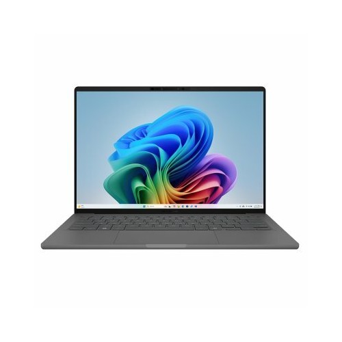 Ноутбук ASUS ZenBook A14 UX3407RA-QD038W Snapdragon X Elite X1E-78-100, 3.4 GHz, 32768 Mb, 14 WUXGA 1920x1200, 1000 Gb SSD, Qualcomm Adreno, Windows 11 Home (90NB16G2-M00360) (серый) 