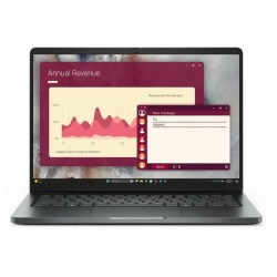 Ноутбук Dell Pro 14 Intel Core 7 250U, 1.8 GHz - 5.4 GHz, 32768 Mb, 14&amp quot FHD+ 1920x1200, 1000 Gb SSD, Intel Xe Graphics, Windows 11 Professional (Pro14-7213) (серебристый)