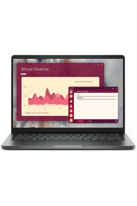 Ноутбук DELL Pro 14 Intel Core Ultra 7 265U, 2.1 GHz - 5.3 GHz, 32768 Mb, 14 FHD+ 1920x1200, 1000 Gb SSD, Intel Graphics, Linux (PRO14-7315) (серый) 