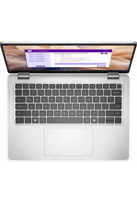 Ноутбук Dell Pro 14 Plus Intel Core Ultra 7 255U, 2.0 GHz - 5.2 GHz, 16384 Mb, 14&amp quot FHD+ 1920x1200, 512 Gb SSD, Intel Graphics, Linux (Pro14Plus-5654) (серебристый) 1