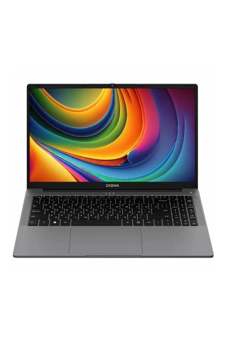 Ноутбук Digma EVE i5980 Intel Core M3 8100Y, 1.1 GHz - 3.4 GHz, 16384 Mb, 15.6 Full HD 1920x1080, 512 Gb SSD, DVD нет, Intel UHD Graphics 615, Windows 11 Professional (DN15CM-ADXW01) (серый) 