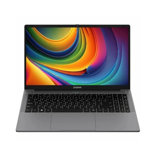 Ноутбук Digma EVE i5980 Intel Core M3 8100Y, 1.1 GHz - 3.4 GHz, 16384 Mb, 15.6 Full HD 1920x1080, 512 Gb SSD, DVD нет, Intel UHD Graphics 615, Windows 11 Professional (DN15CM-ADXW01) (серый) 