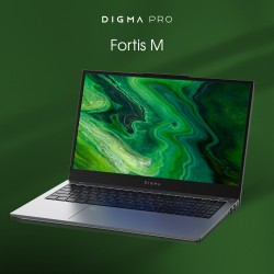 Ноутбук Digma Pro Fortis M Core i3 10110U 16Gb SSD512Gb Intel UHD Graphics 15.6 IPS FHD (1920x1080) Windows 11 Professional WiFi BT Cam 4250mAh (DN15P3-ADXW02) (серый)