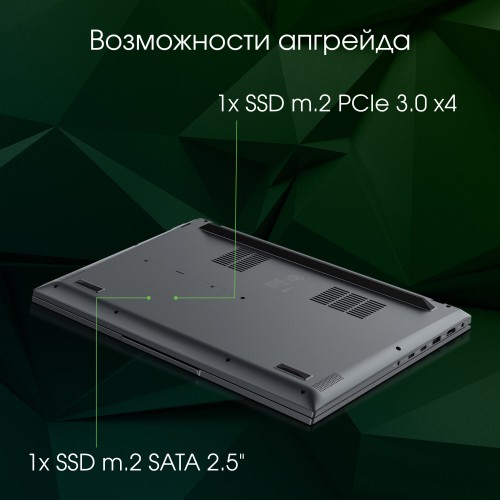 Ноутбук Digma Pro Fortis M Core i3 10110U 16Gb SSD512Gb Intel UHD Graphics 15.6 IPS FHD (1920x1080) Windows 11 Professional WiFi BT Cam 4250mAh (DN15P3-ADXW02) (серый) 6