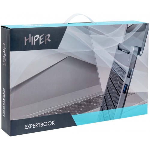 Ноутбук Hiper ExpertBook AMD Ryzen 5 5600U, 2.3 GHz - 4.2 GHz, 8192 Mb, 15.6 Full HD 1920x1080, 256 Gb SSD, DVD нет, AMD Radeon Graphics, DOS (BQ3LVDDQ) (серый) 7